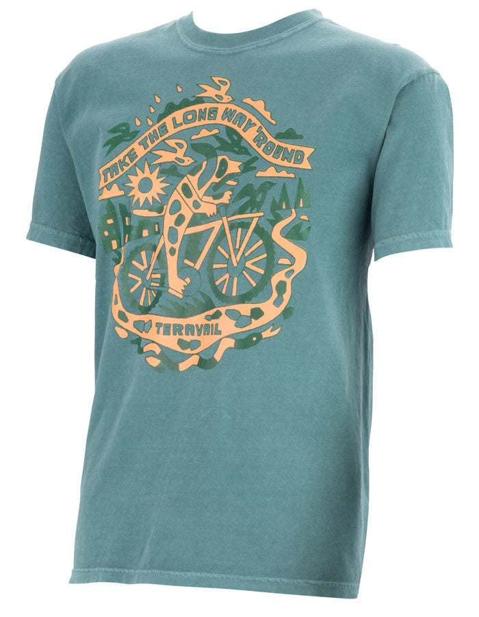 Teravail Artist Series: Joshua Noom T-Shirt - Emerald Green Unisex X-Large-Goodwynn'sGoodwynn's