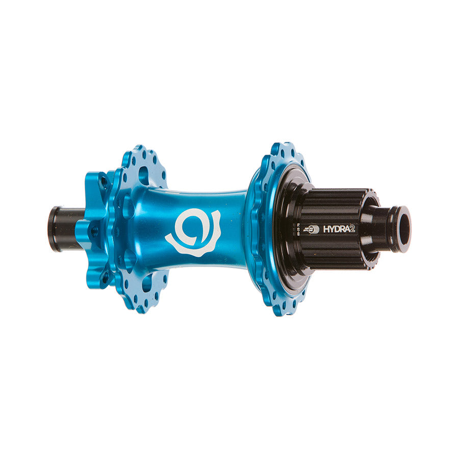 Industry Nine Hydra 2 Boost MicroSpline Disc Hub Rear 28H 12mm TA 148mm Shimano Micro Spline Turquoise-Goodwynn'sGoodwynn's