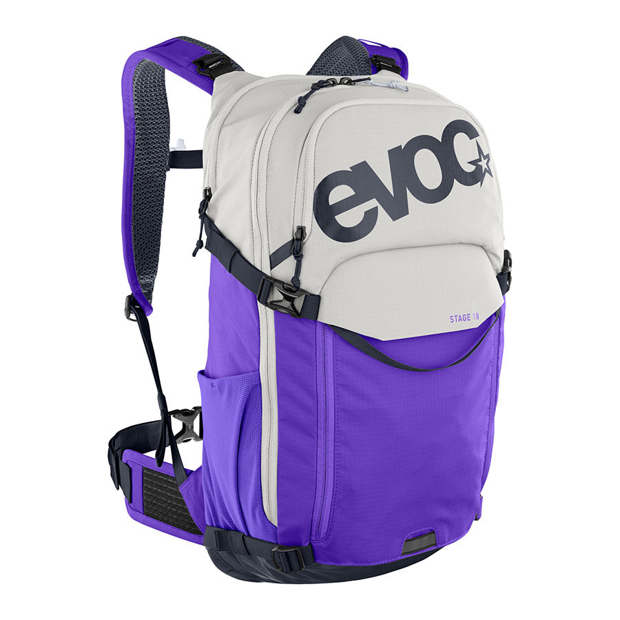 EVOC Stage 18 Hydration Bag Volume: 18L Sand/Violet-Goodwynn'sGoodwynn's