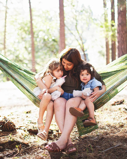 Trek Light - Double Hammock | Trout Print | Hanging Kit Sold Separate