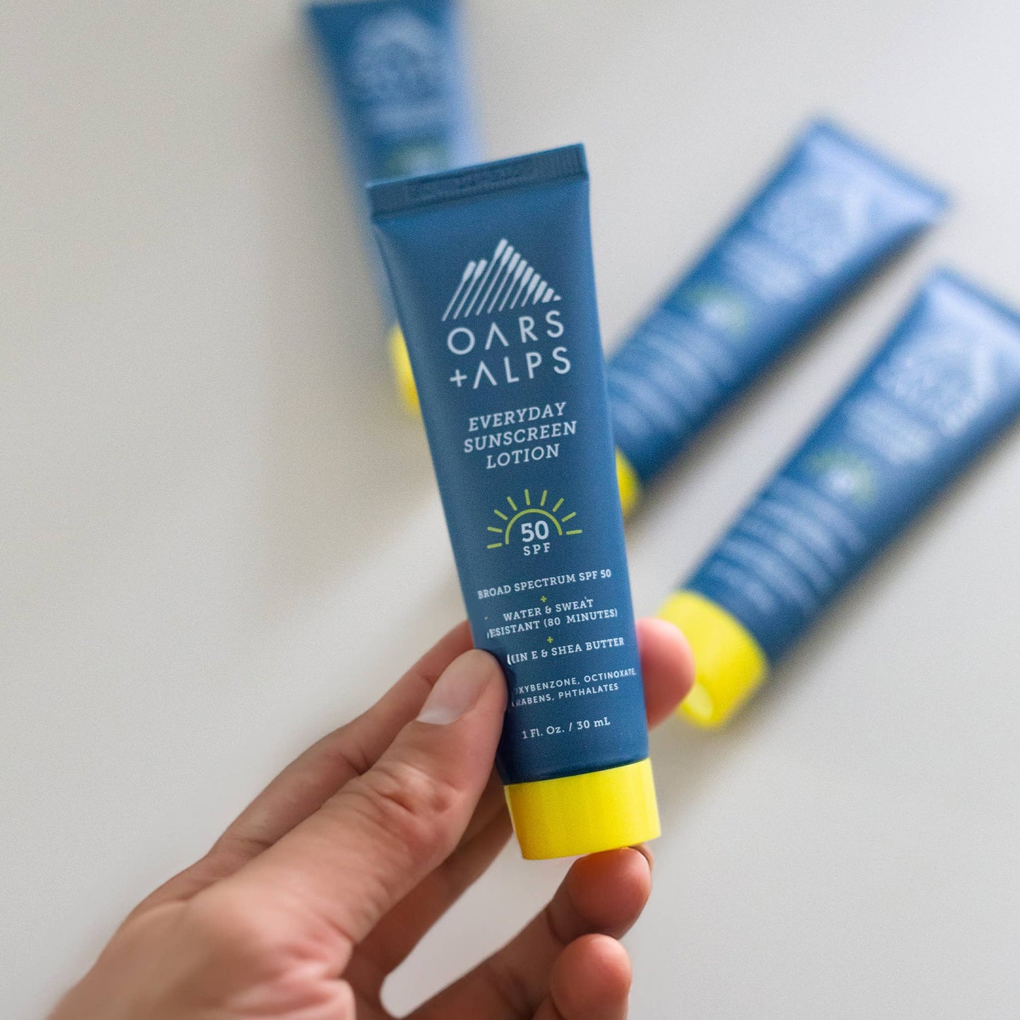 Oars + Alps - Travel Size Everyday Sunscreen Lotion with SPF 50
