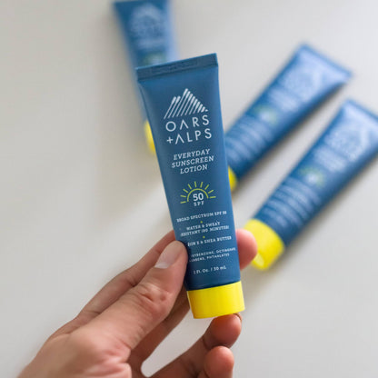Oars + Alps - Travel Size Everyday Sunscreen Lotion with SPF 50