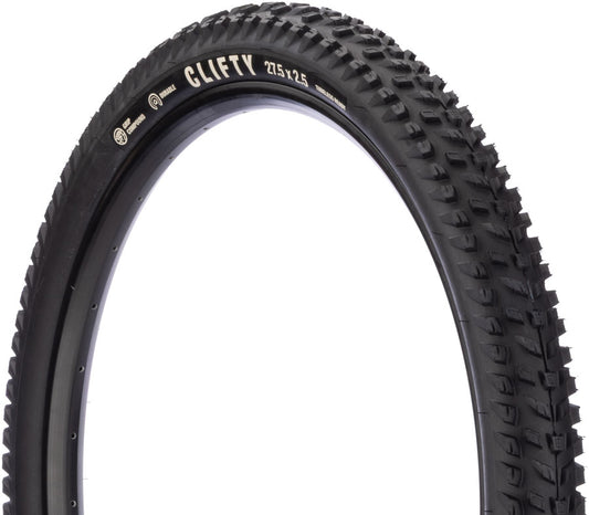 Teravail Clifty Tire - 27.5 x 2.5 Tubeless Folding BLK Durable Grip Compound-Goodwynn's
