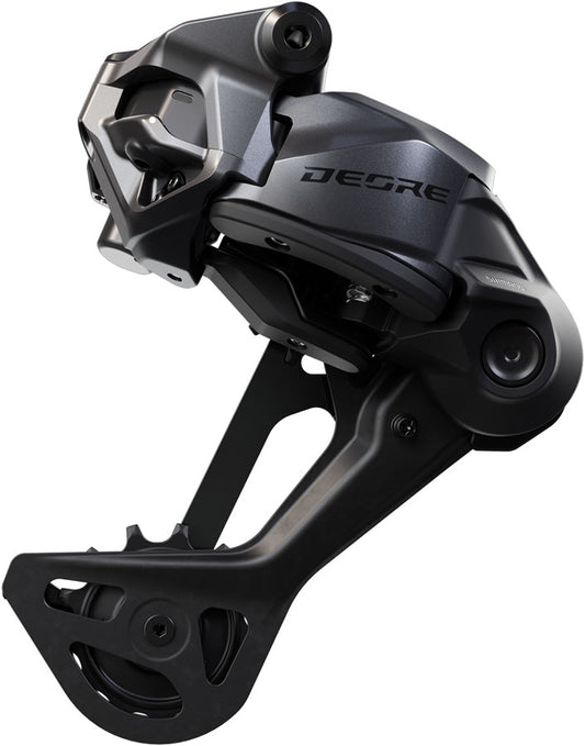 Shimano Deore RD-M6260-12 Di2 Rear Derailleur - 12-Speed Long Cage Shadow ES Wired Power For E-Bike Only BLK/Gray-Goodwynn's