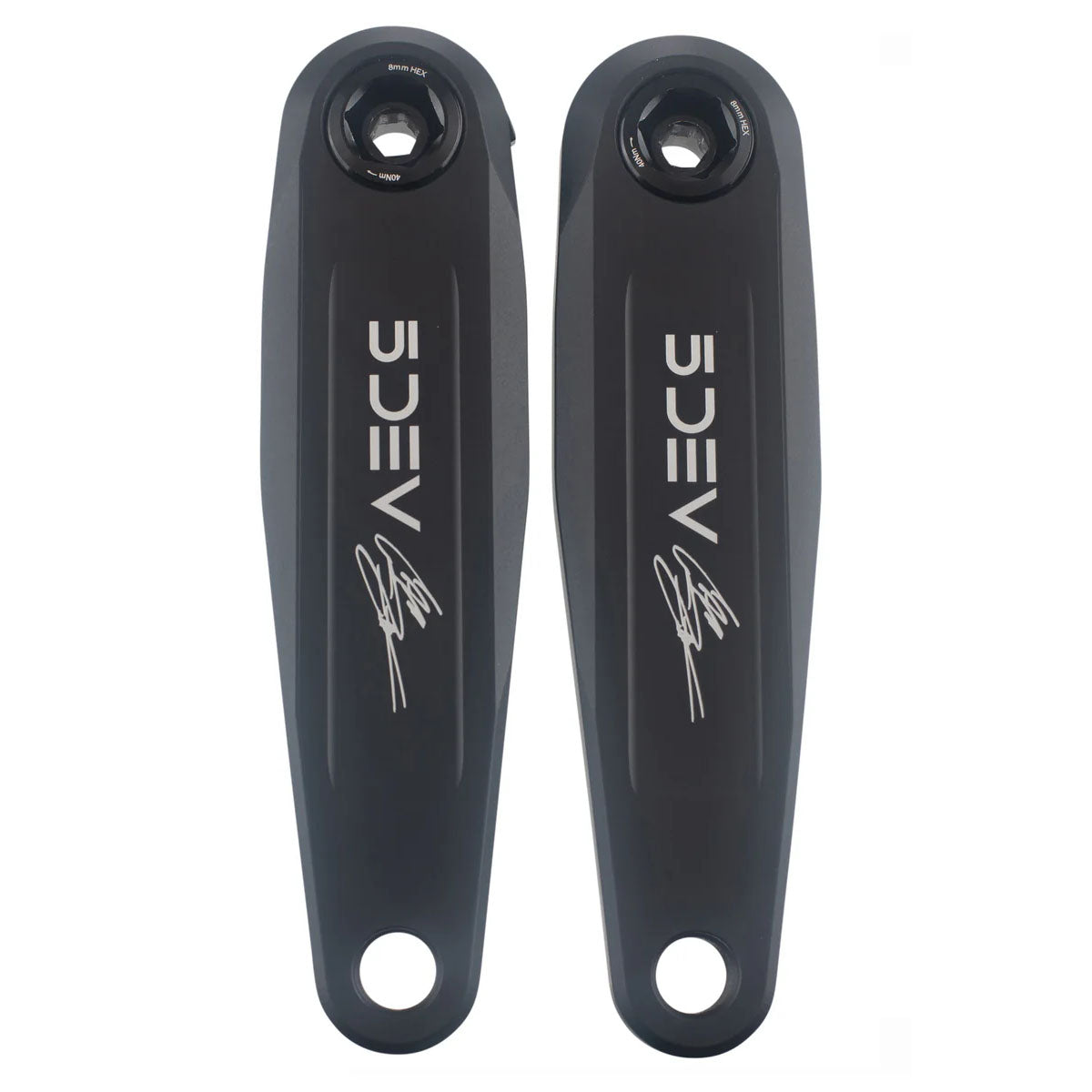 5Dev DH/Freeride Cranks 155mm No Spindle Black-Goodwynn'sGoodwynn's