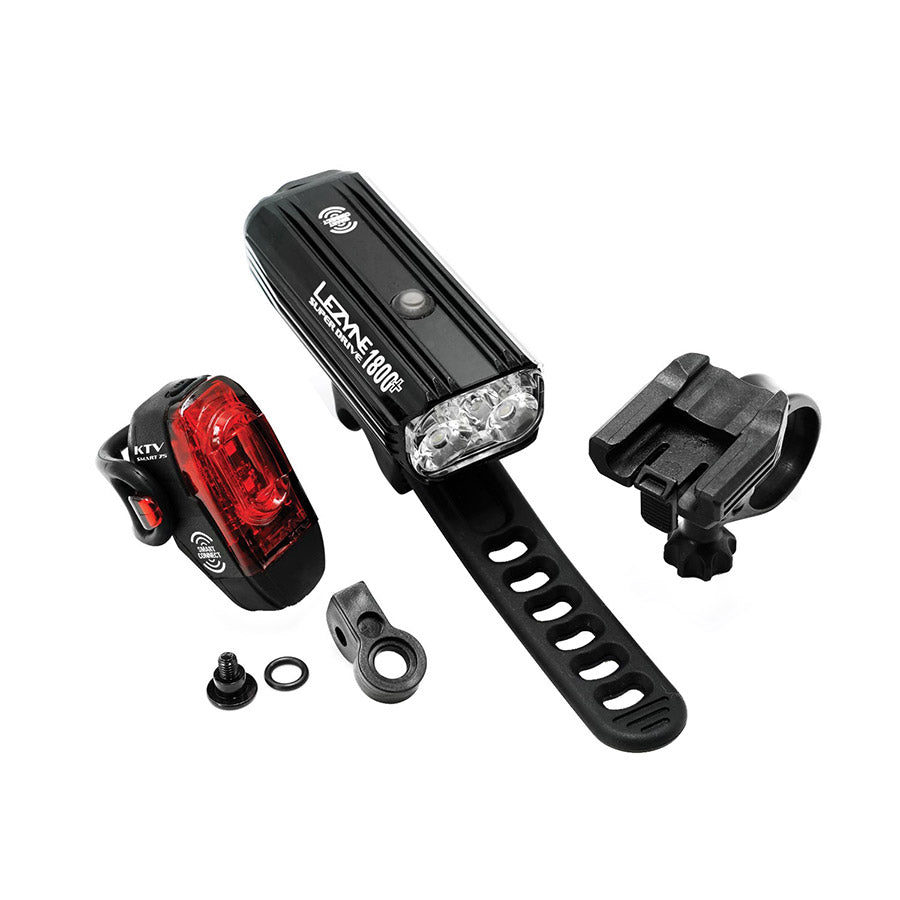 Lezyne Super Drive 1800+ Smart Loaded Light Front Black-Goodwynn'sGoodwynn's