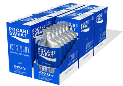 Crystal Geyser Water Company - Pocari Sweat Ice Slurry, Frozen Electrolyte Slush Pouches
