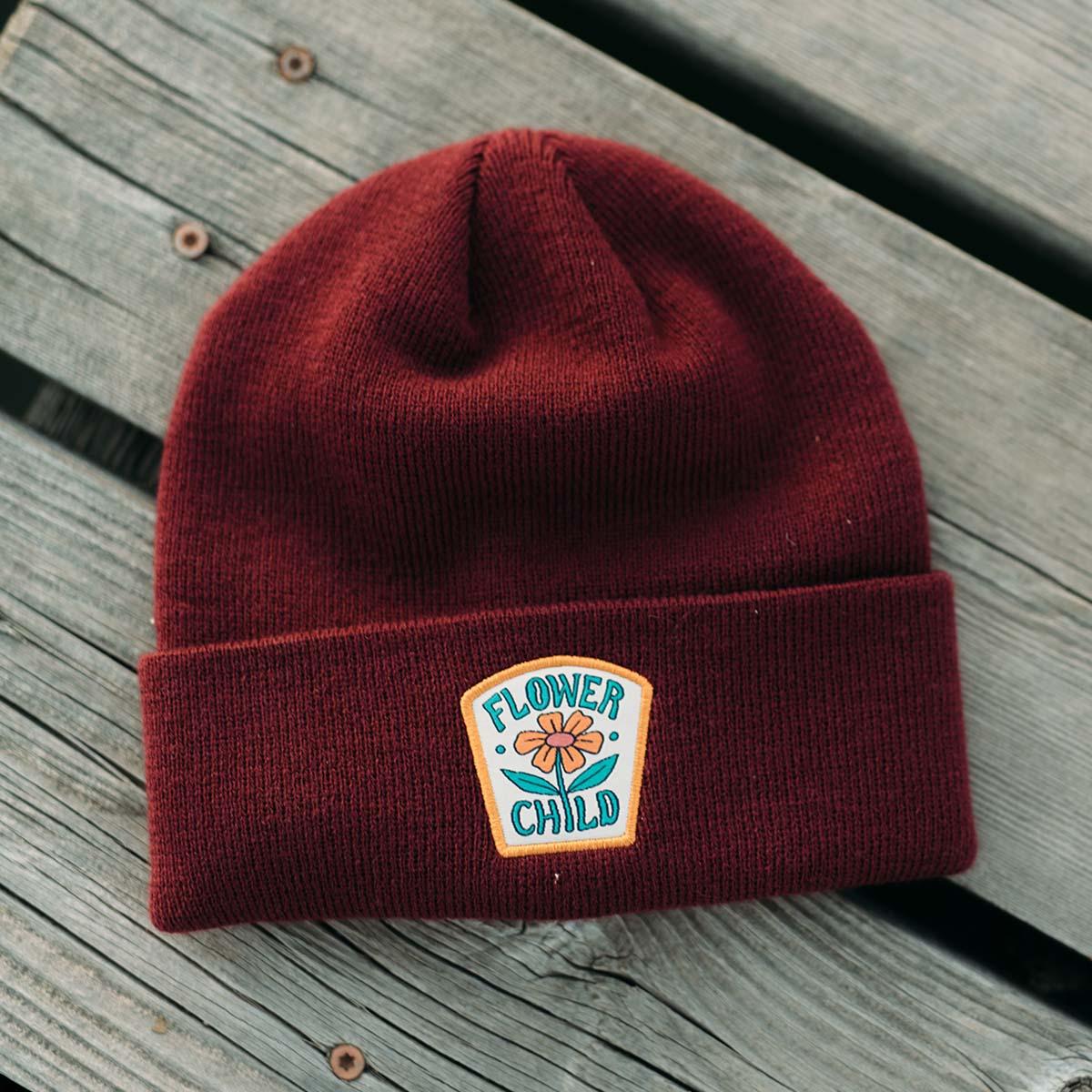Flower Child Kids Beanie