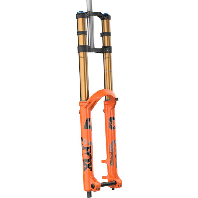 FOX 40 Factory Suspension Fork - 29" 203 mm 20TA x 110 mm 52mm Offset GRIP X2 Damper Shiny Orange-Goodwynn'sGoodwynn's