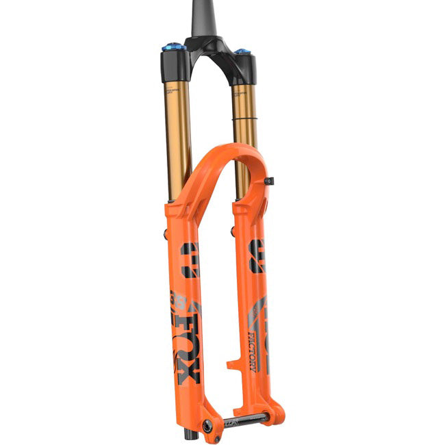 FOX 38 Factory Suspension Fork - 29" 170 mm 15 x 110 mm Kabolt-X 44mm Offset GRIP X2 Damper Shiny Orange-Goodwynn'sGoodwynn's