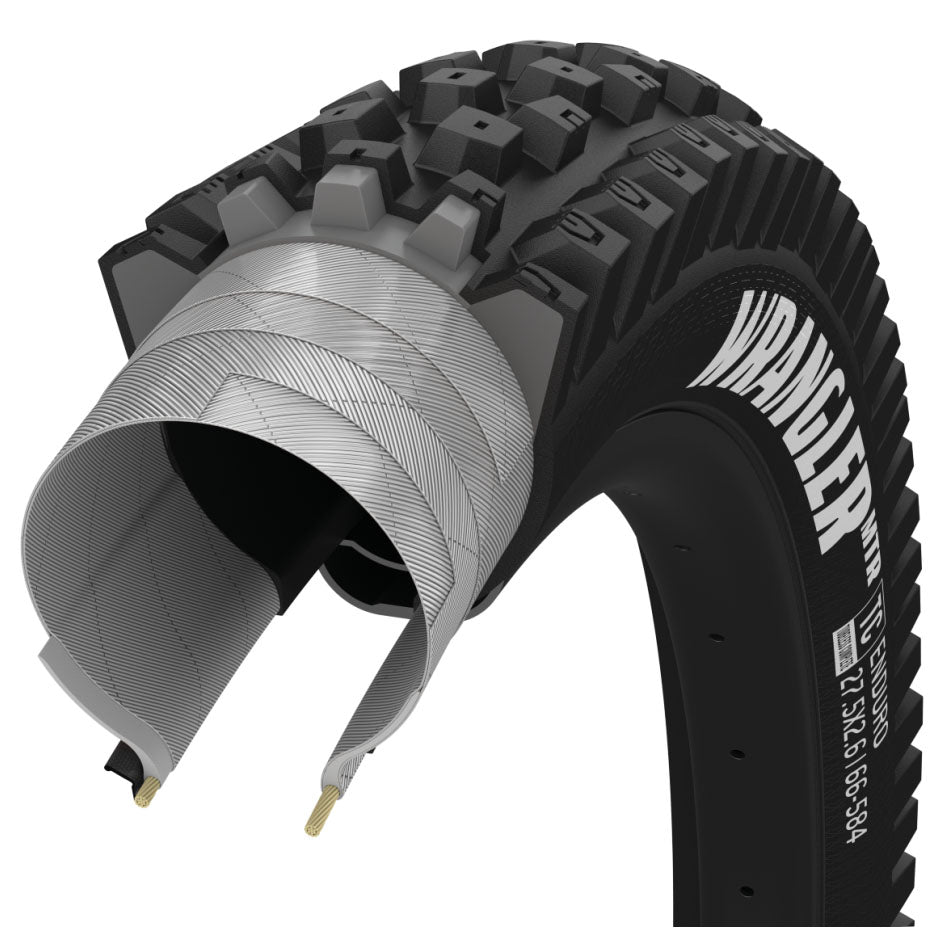 Goodyear Wrangler MTR Enduro Tubeless 27.5"x2.6" Black-Goodwynn'sGoodwynn's