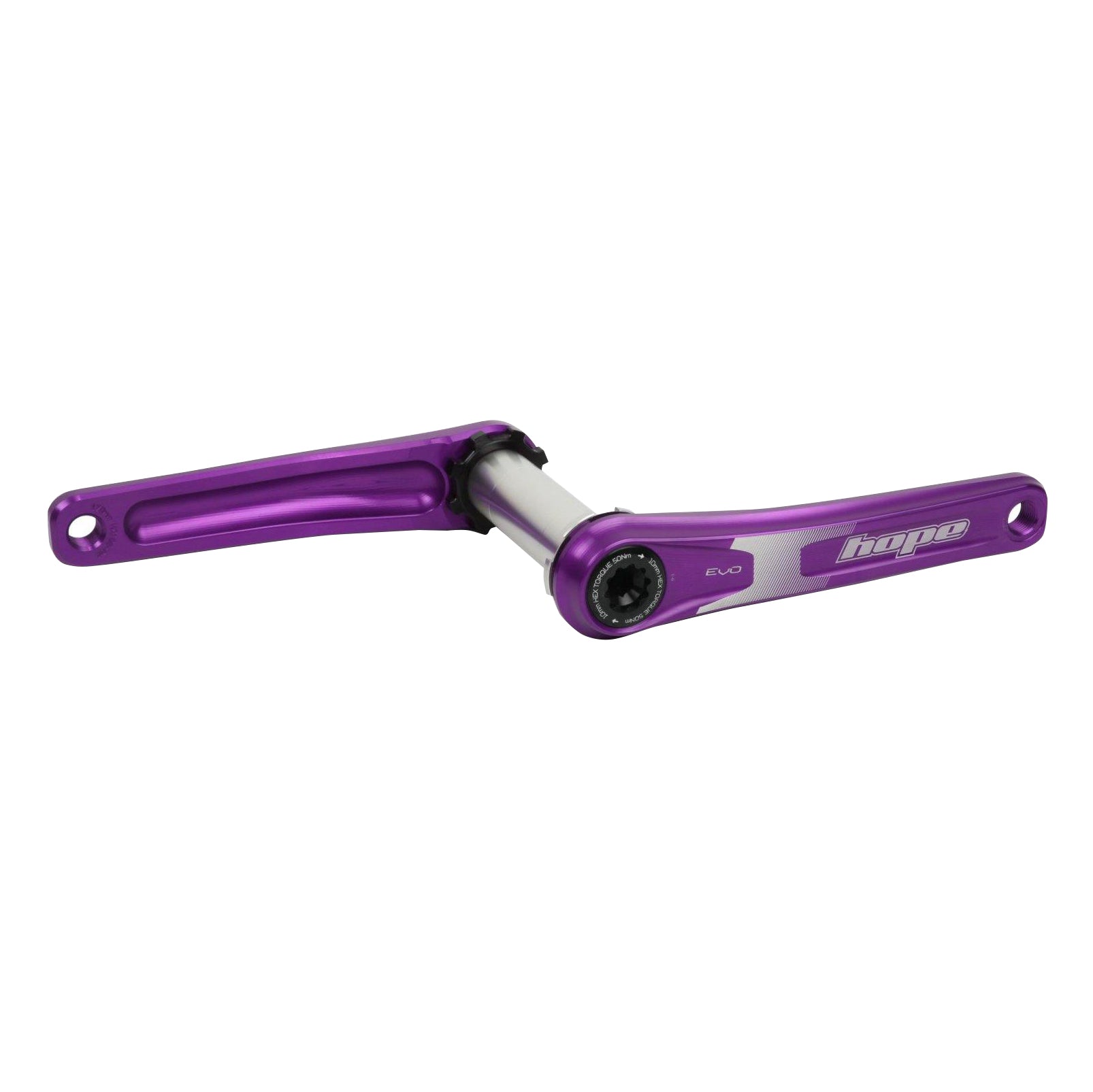 Hope Evo Crankset No Spider(68/73mm) 155mm Purple-Goodwynn'sGoodwynn's