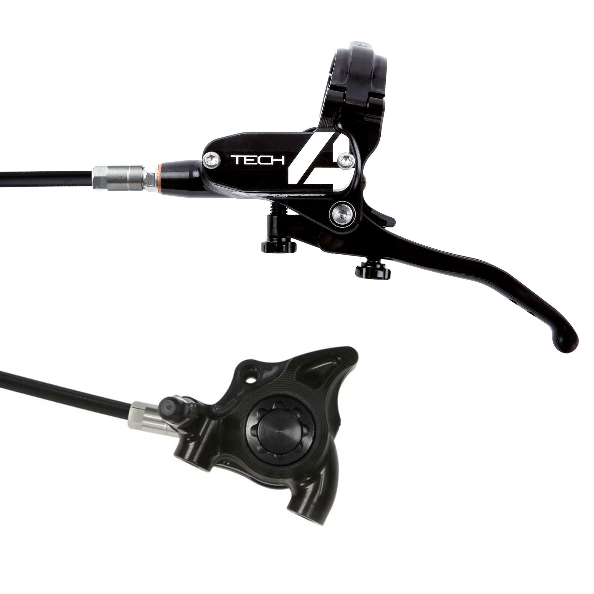 Hope Tech 4 X2 Disc Brake Right/Rear Flat Mount 34mm Blk-Goodwynn'sGoodwynn's