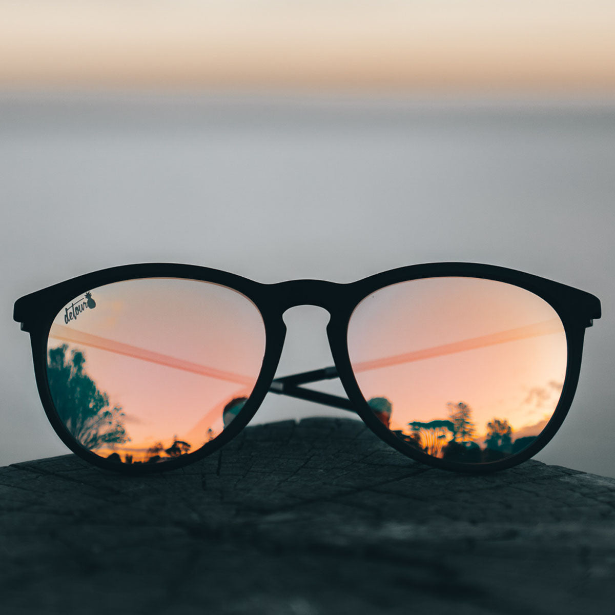 Hurricane - Matte Black - Dreamsicle Polarized-Goodwynn'sGoodwynn's