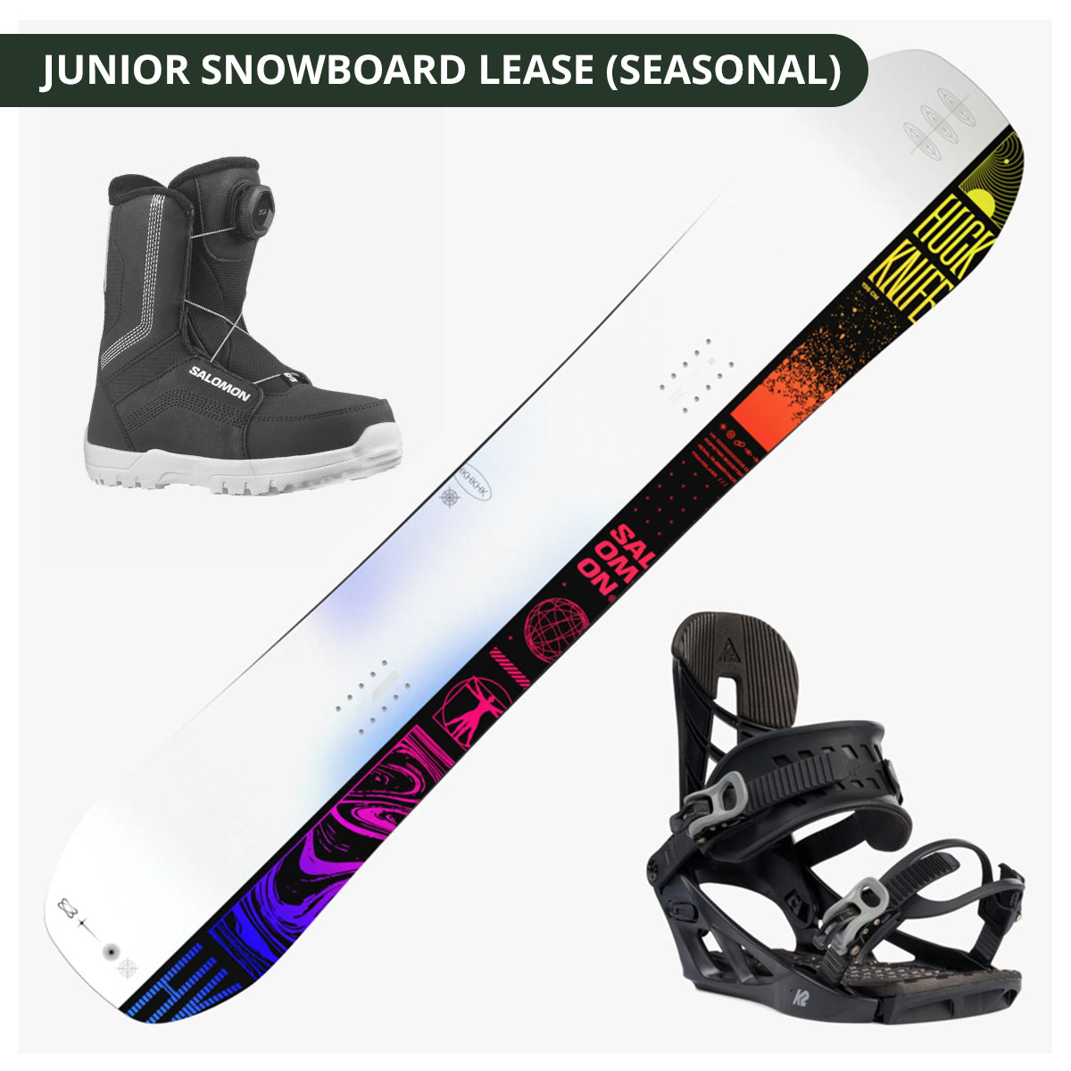 Seasonal Junior Snowboard Lease