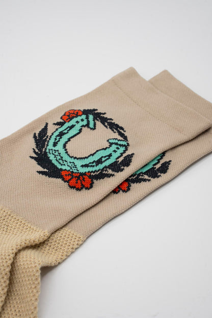 Horseshoe Tattoo Socks by Tyler Adams
