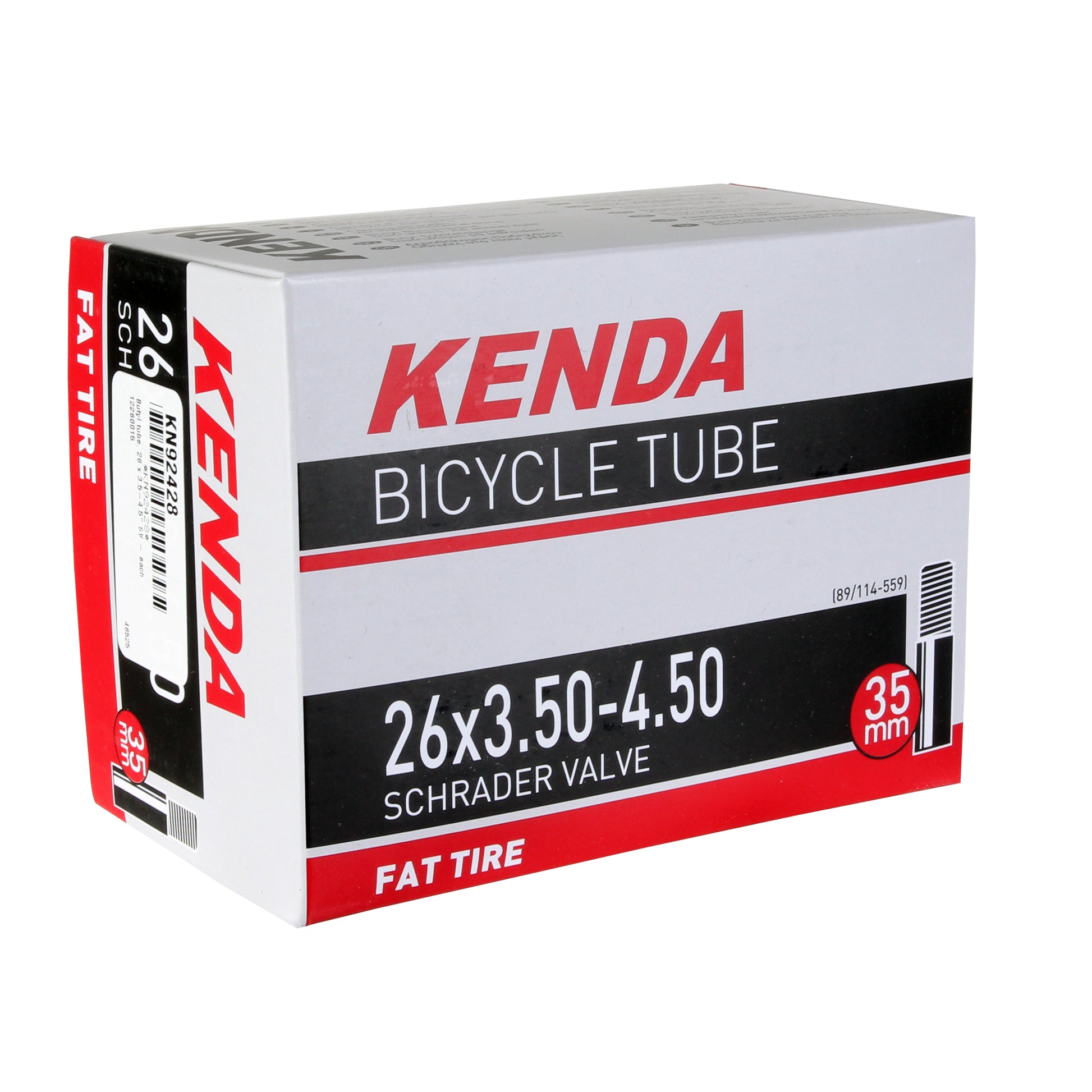 Kenda Butyl Tube 26 x 3.5-4.5" SV - Each-Goodwynn'sGoodwynn's