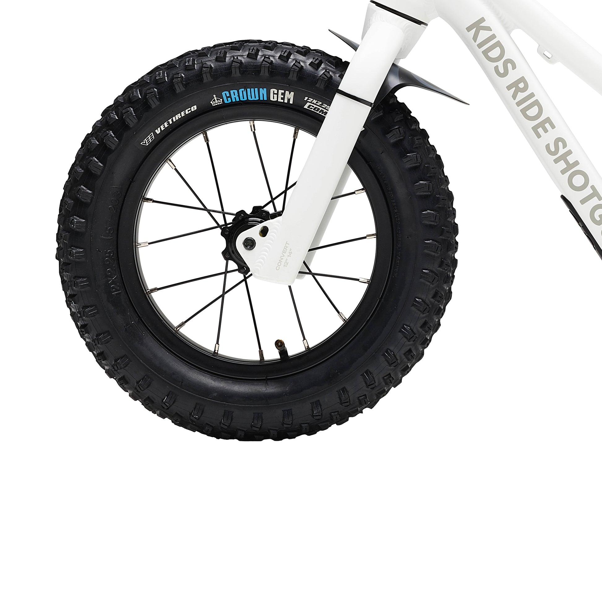 Kids Ride Shotgun Dirt Hero 12" Wheel Set - Rear Disc Tires/Tubes Included Pair-Goodwynn'sGoodwynn's