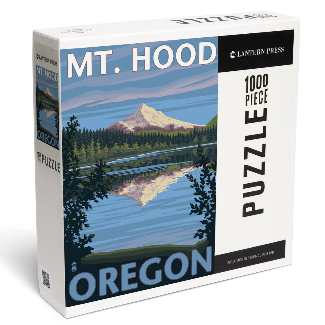1,000 Piece Puzzle Lost Lake, Oregon Mt Hood Views-Goodwynn&#39;sGoodwynn&#39;s