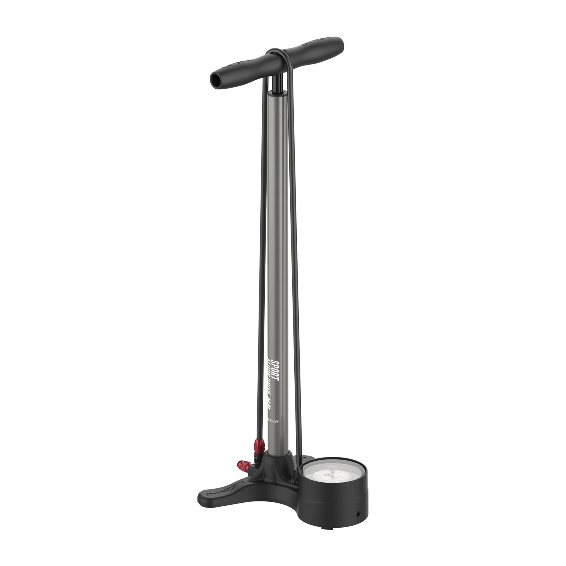 Lezyne Sport Floor Drive 3.5 ABS Pump Flat Gray-Goodwynn'sGoodwynn's