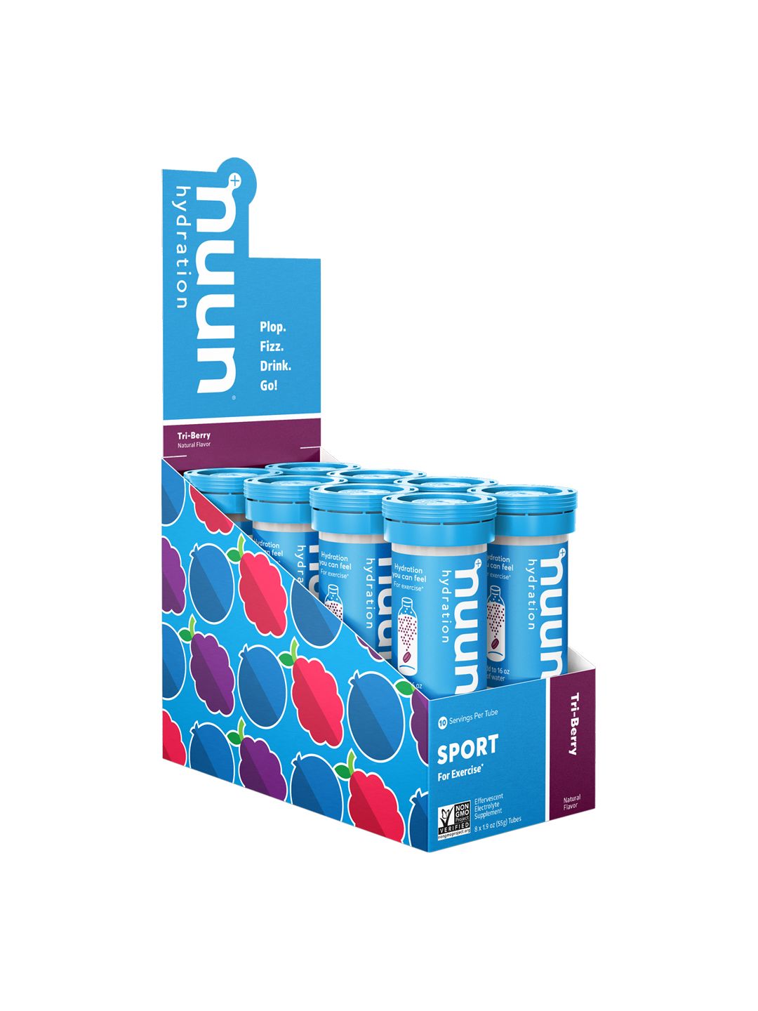 Supplement Nuun Sport Tri-Berry 8 Pack-Goodwynn'sGoodwynn's