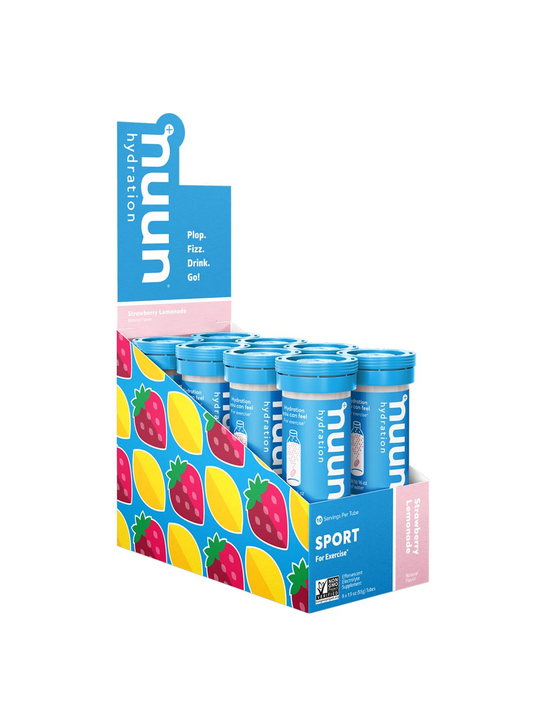 Supplement Nuun Sport Strawberry Lemonade 8 Pack-Goodwynn'sGoodwynn's
