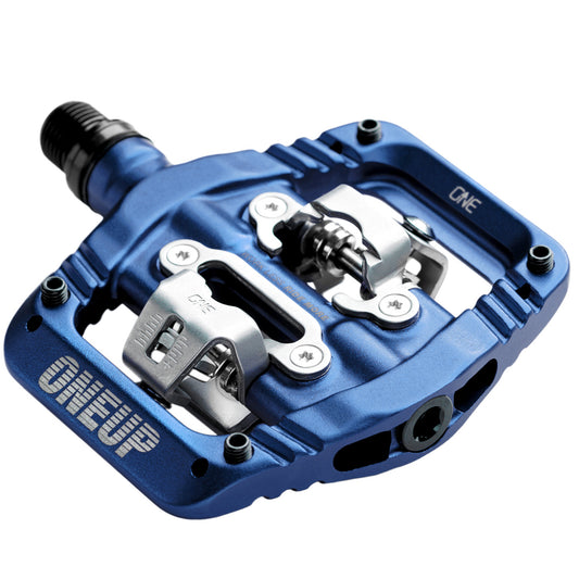 OneUp Components Clip Pedals CrMo Dark Blue-Goodwynn's