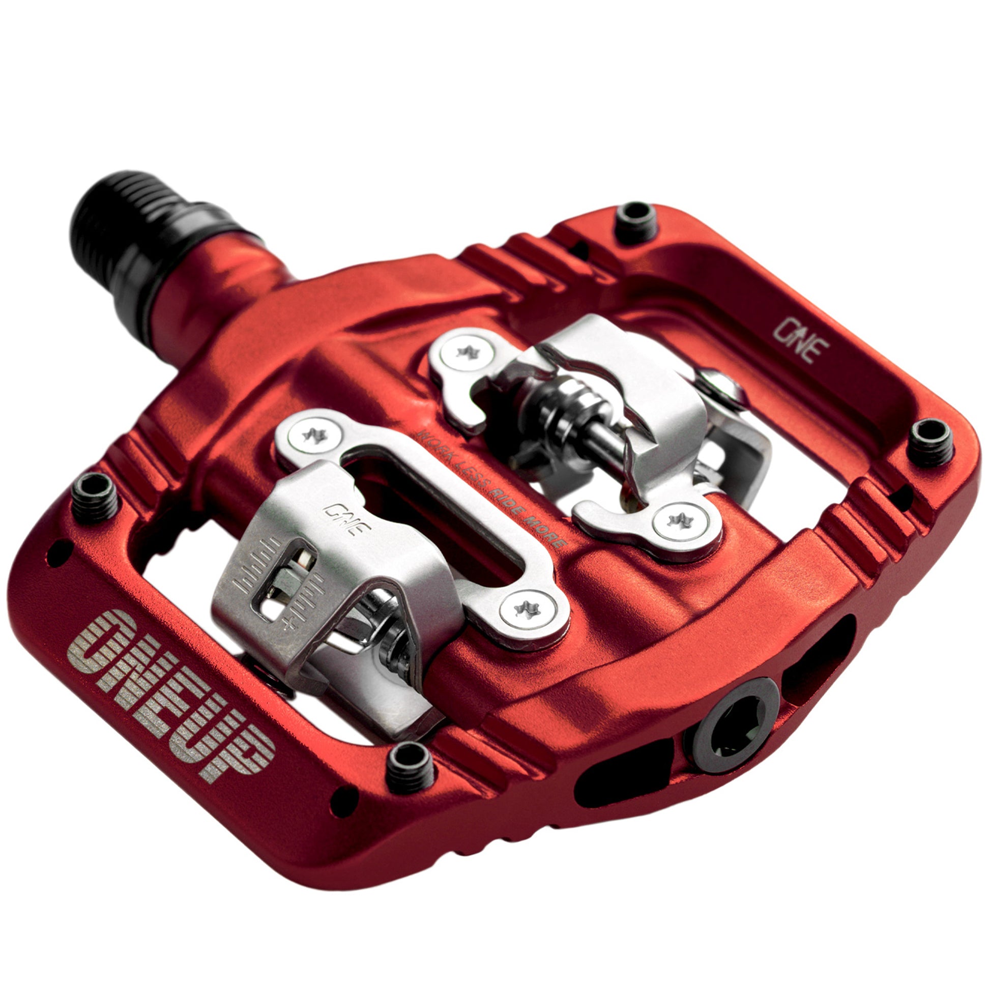OneUp Components Clip Pedals CrMo Red-Goodwynn'sGoodwynn's