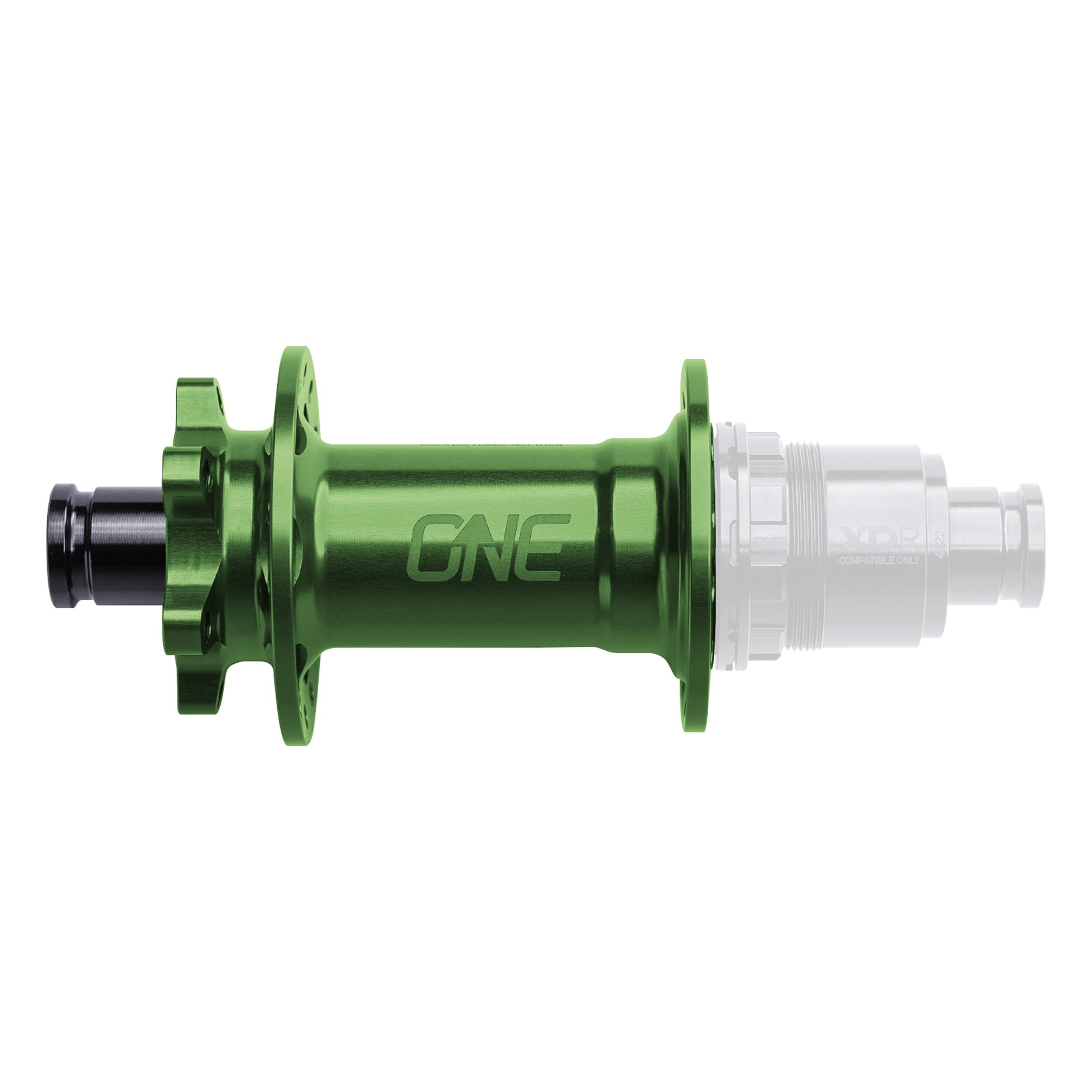 OneUp Components 6B-Disc Rear Hub 12x148mm No FH 28h Dark Green-Goodwynn'sGoodwynn's