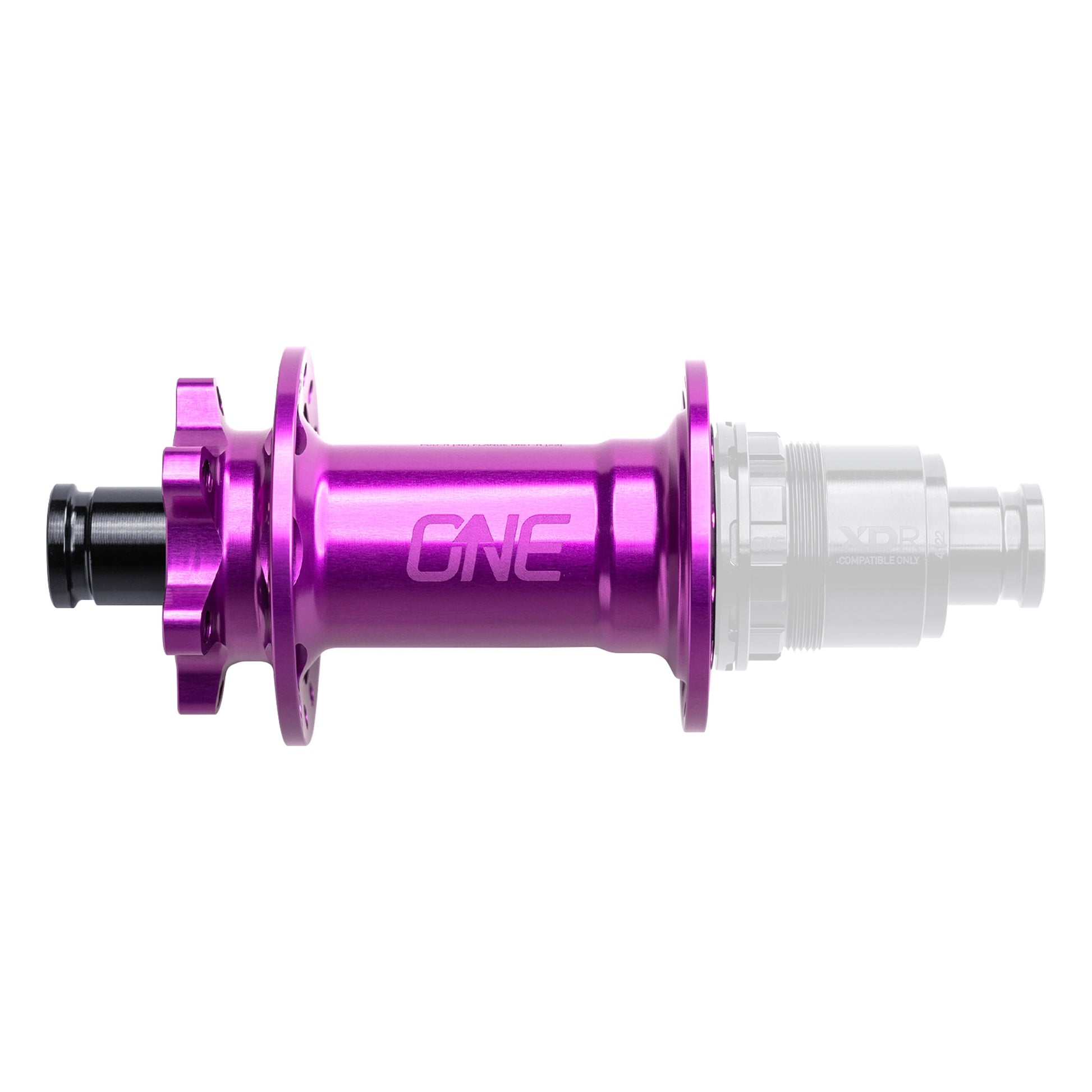 OneUp Components 6B-Disc Rear Hub 12x148mm No FH 28h Purple-Goodwynn'sGoodwynn's