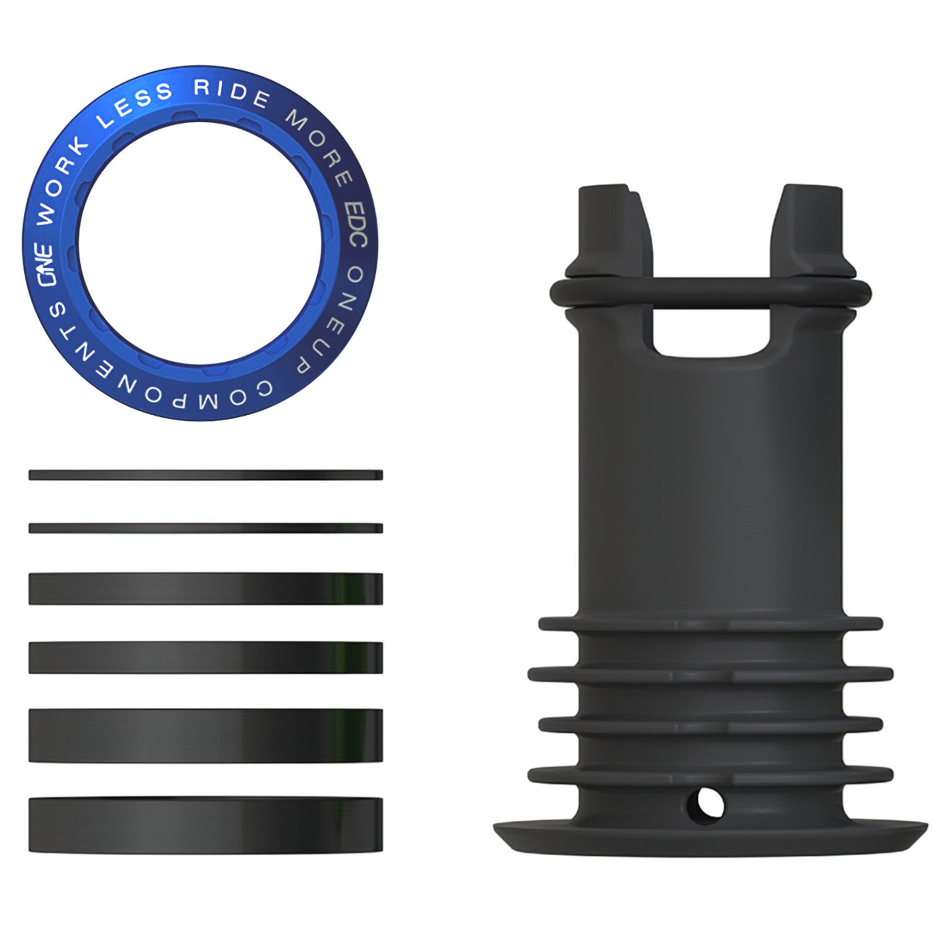 OneUp Components EDC Threaded Top Cap Dark Blue-Goodwynn'sGoodwynn's