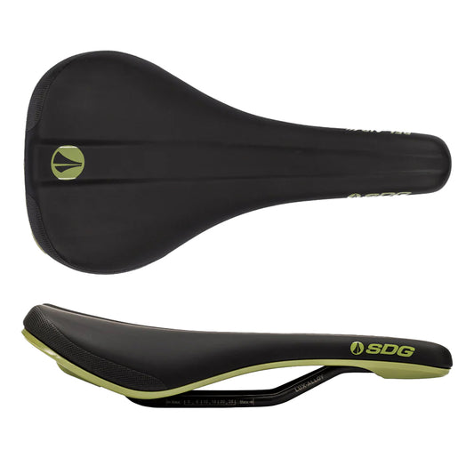 SDG Bel-Air V3 Saddle Lux Rails Matte Black/Olive Green-Goodwynn's