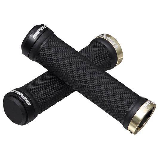 Spank Spoon Locking Grips Rainier Beer LTD Black/Gold-Goodwynn's