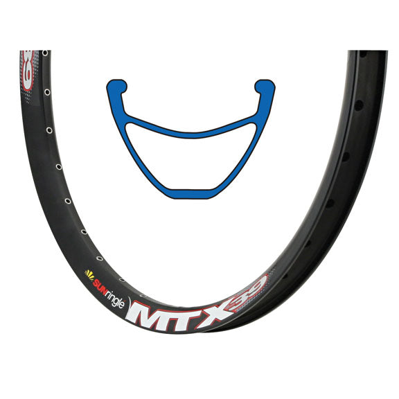 SunRingle MTX-39 26" Disc Rim 32h - Black