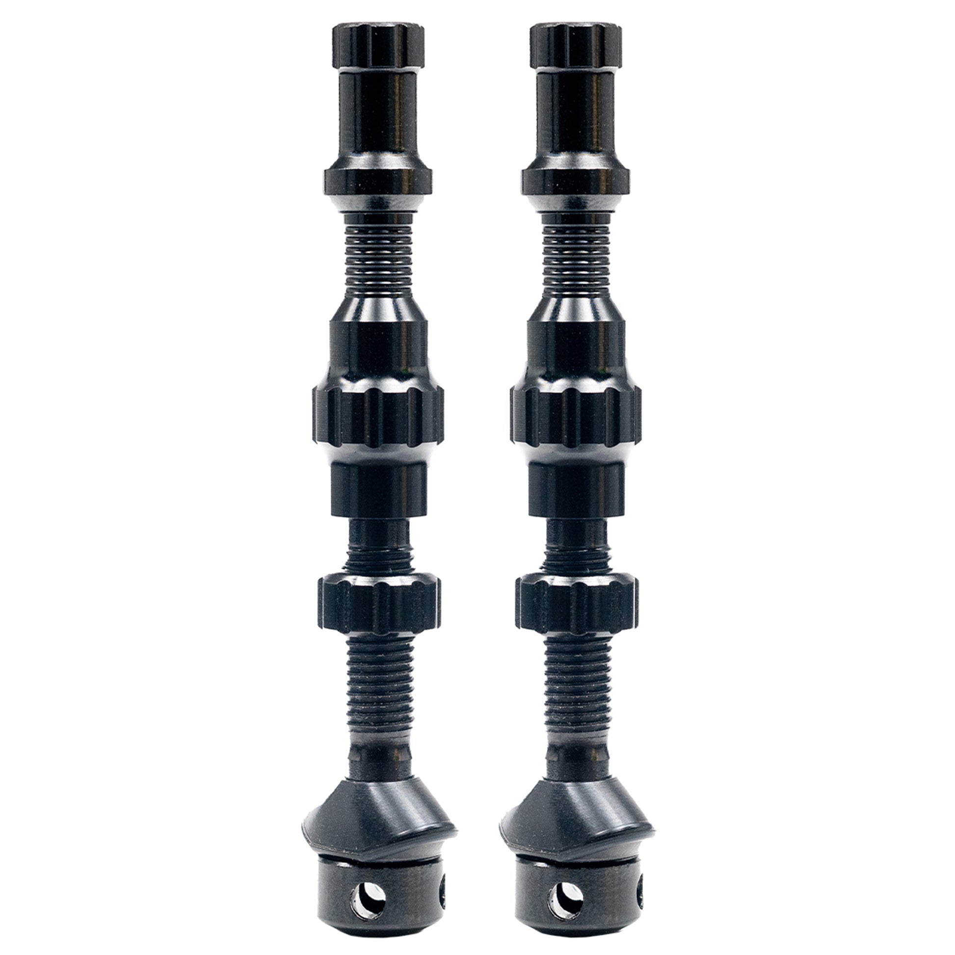 Stans Tubeless Exo-Core Valve Stems - Alloy Regular Black Pair-Goodwynn'sGoodwynn's