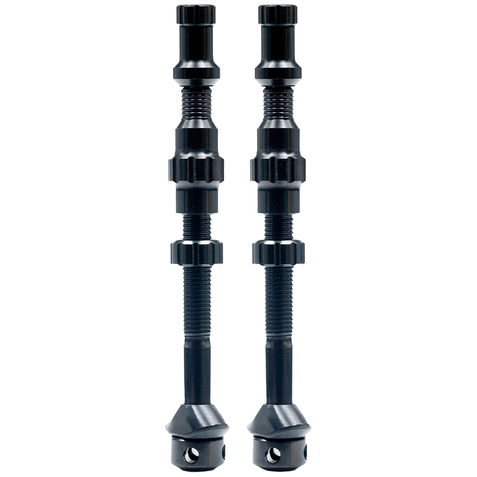 Stans Tubeless Exo-Core Valve Stems - Alloy Tall Black Pair-Goodwynn'sGoodwynn's