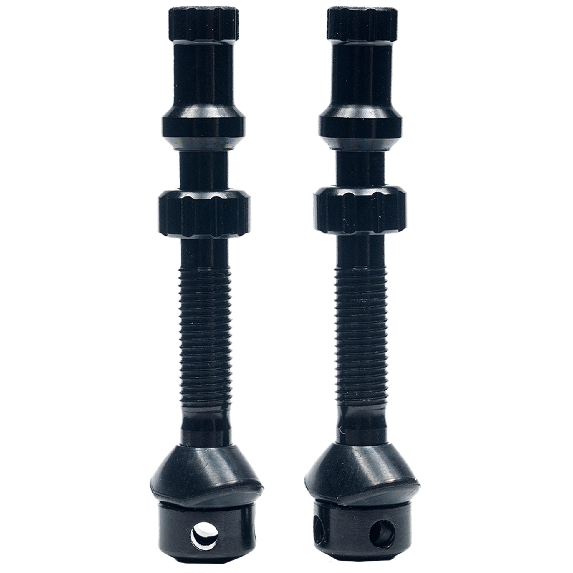 Stans Tubeless Universal+ Valve Stems - Alloy Regular Black Pair-Goodwynn'sGoodwynn's