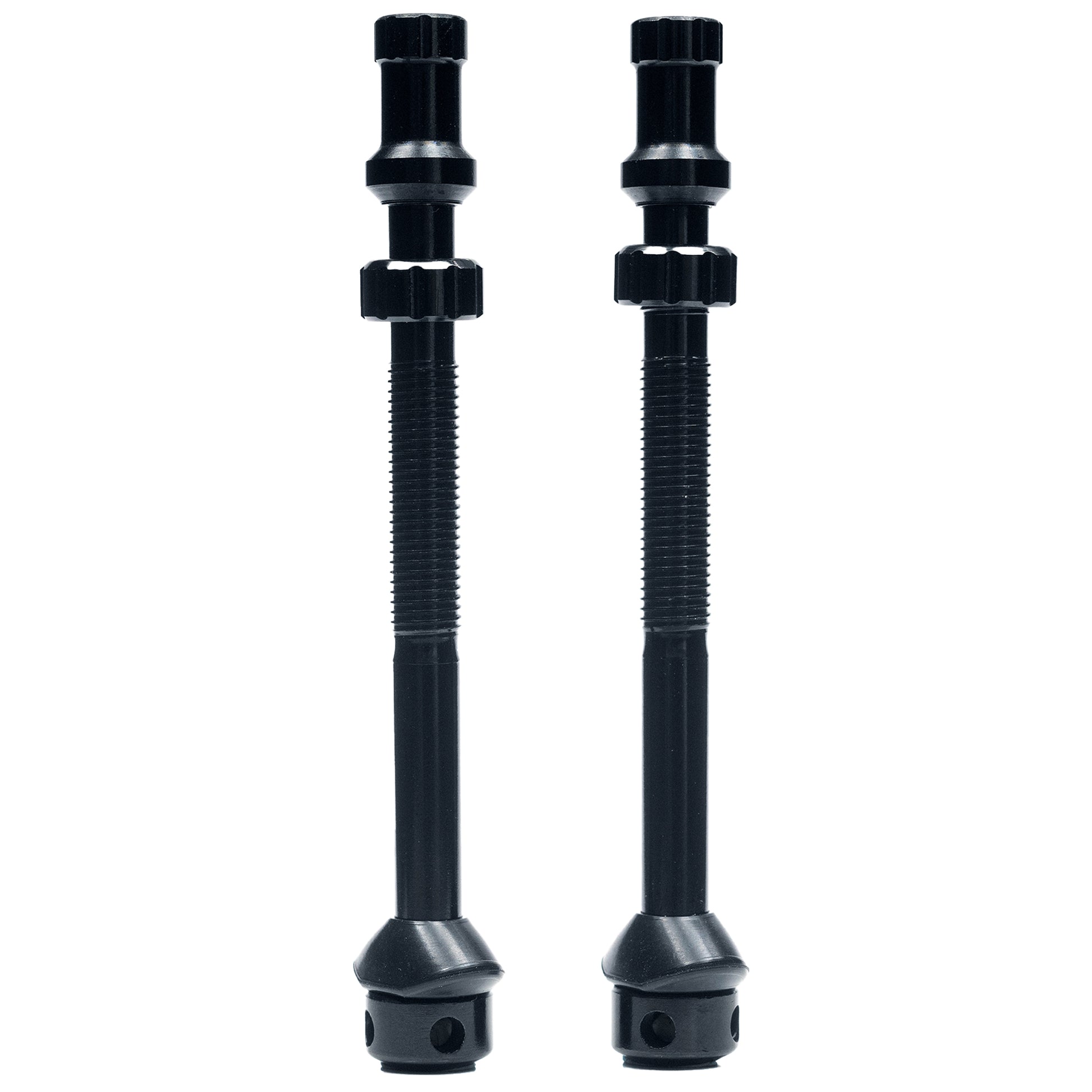 Stans Tubeless Universal+ Valve Stems - Alloy Extra Tall Black Pair-Goodwynn'sGoodwynn's