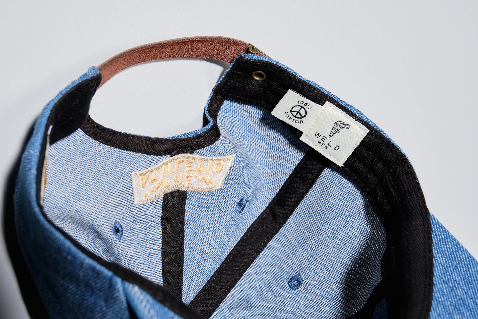 The Athletic Wavy A Denim Hat-Goodwynn'sGoodwynn's