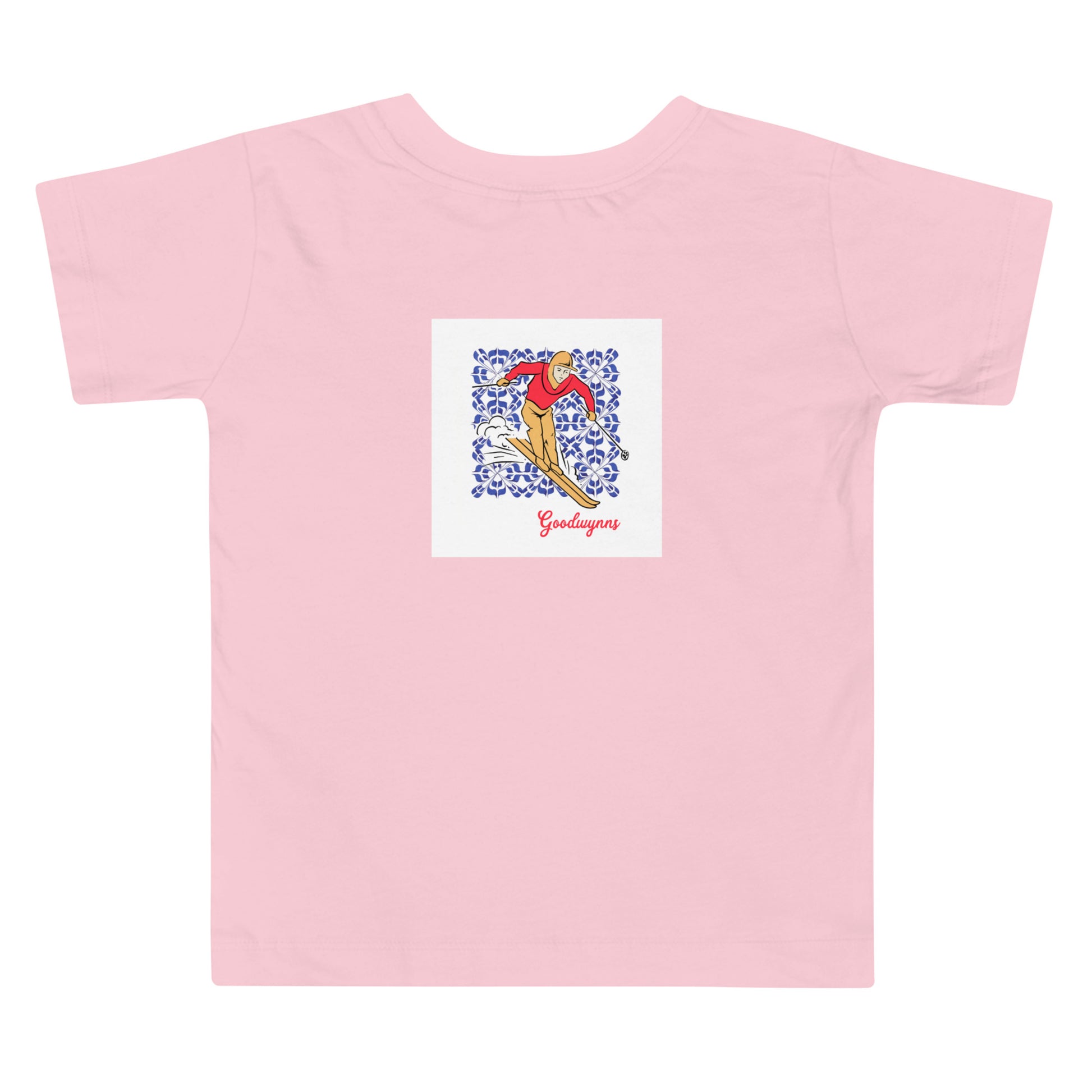 Goodwynns Chet Skier Toddler Short Sleeve Tee-Goodwynn'sGoodwynn's