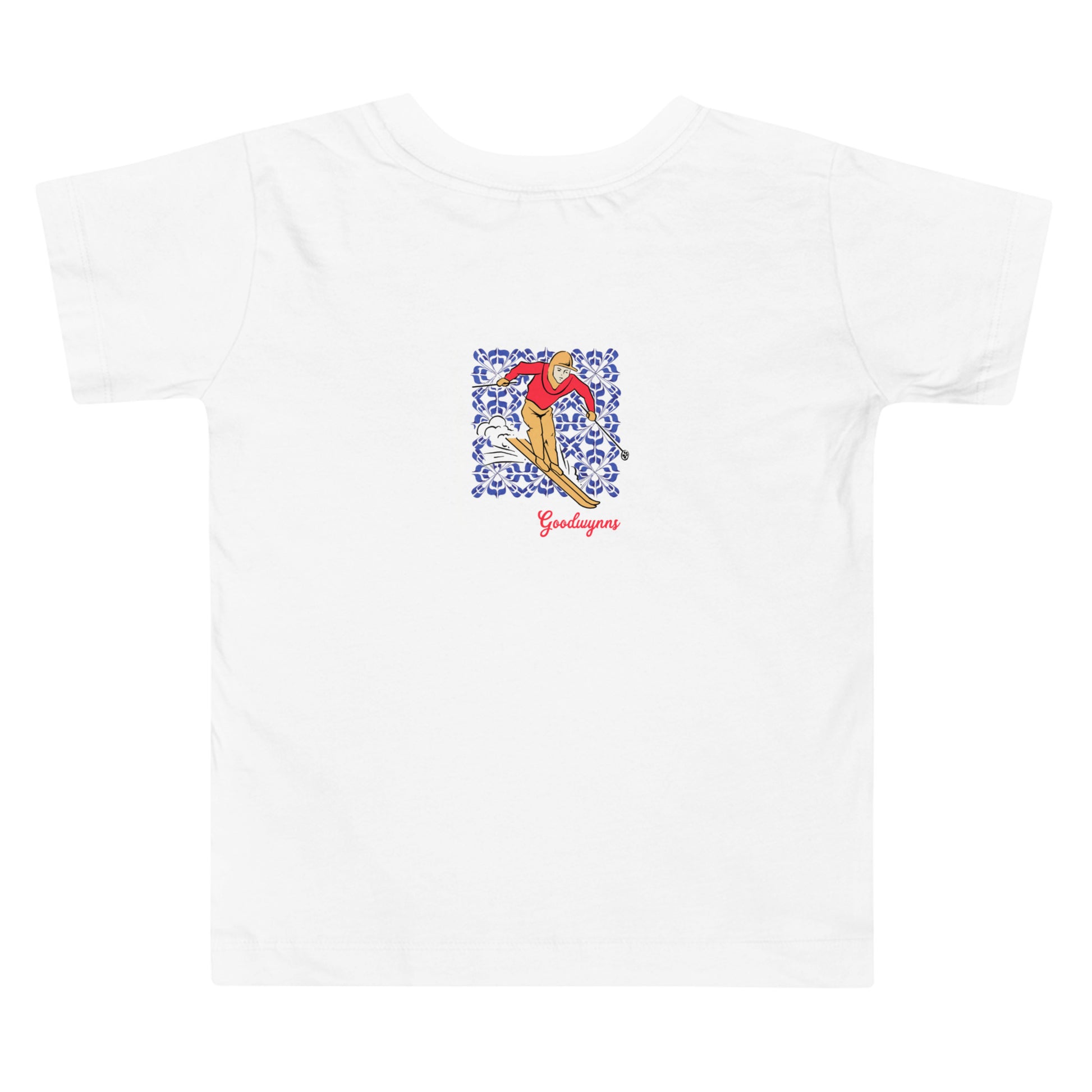 Goodwynns Chet Skier Toddler Short Sleeve Tee-Goodwynn'sGoodwynn's