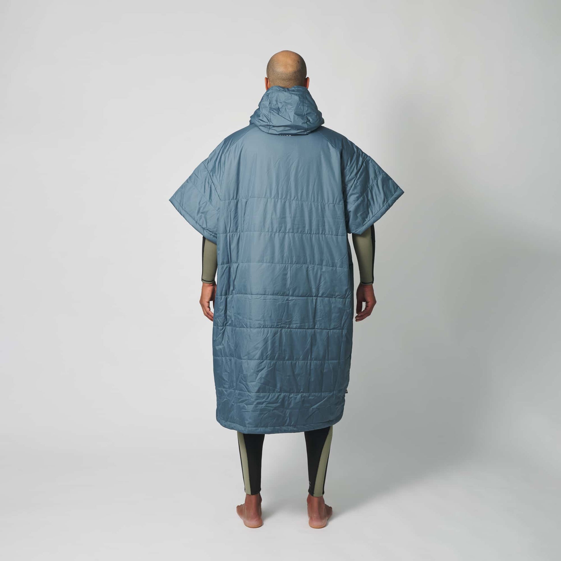 VOITED 2nd Edition Outdoor Poncho for Surfing, Camping, Vanlife & Wild Swimming - Marsh Grey / Graphite-Goodwynn'sGoodwynn's