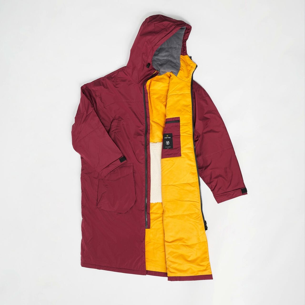 VOITED 2nd Edition Outdoor Changing Robe & Drycoat for Surfing, Camping, Vanlife & Wild Swimming - Cardinal-Goodwynn'sGoodwynn's