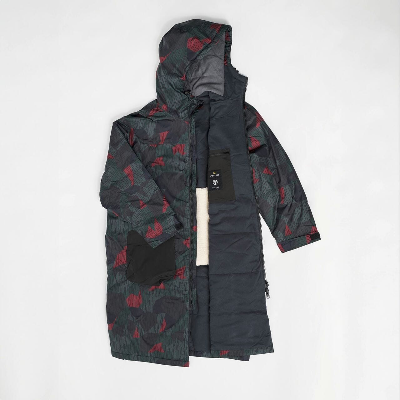 VOITED 2nd Edition Outdoor Changing Robe & Drycoat for Surfing, Camping, Vanlife & Wild Swimming - Moment Camo-Goodwynn'sGoodwynn's