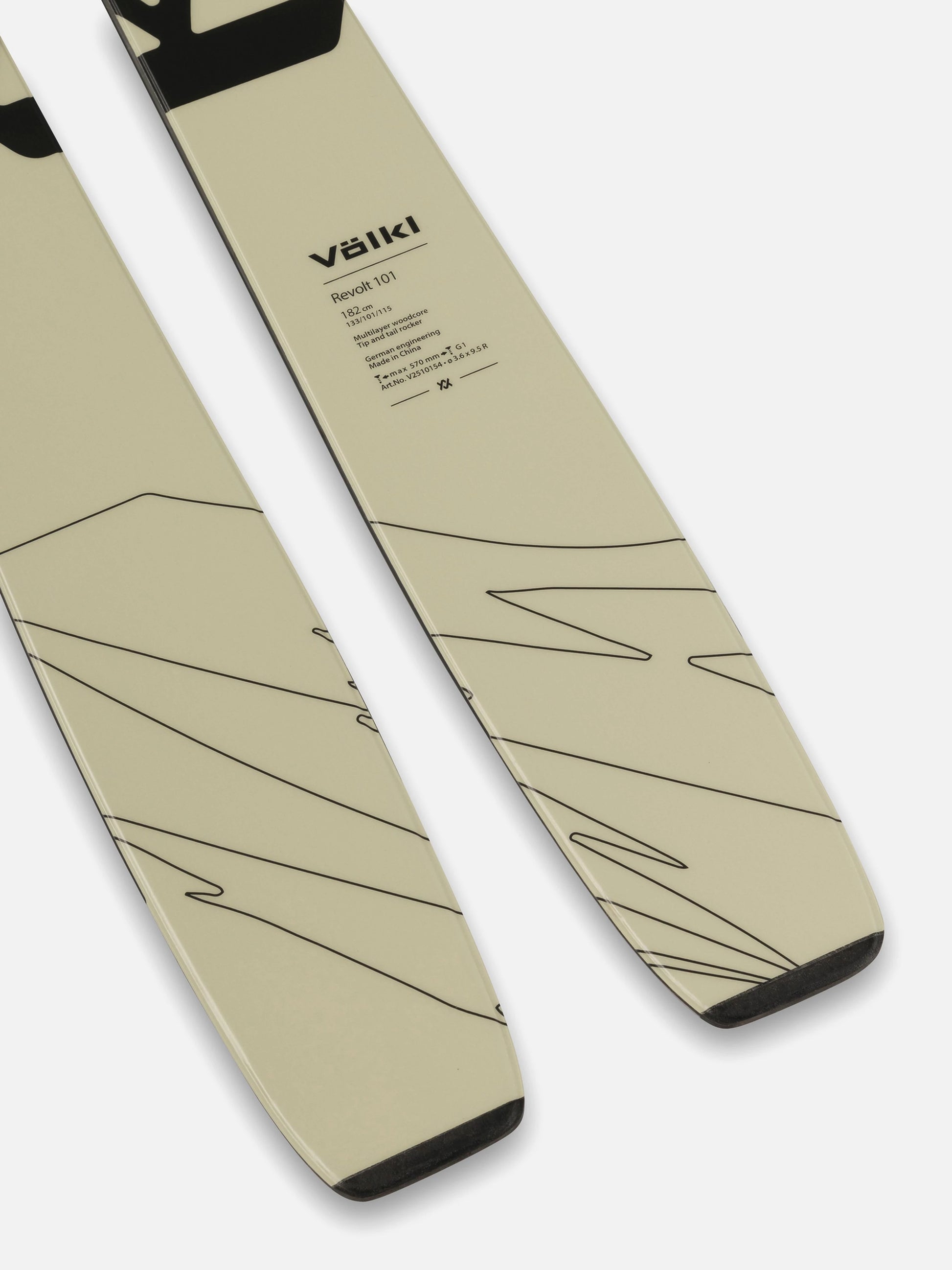 VÖLKL Revolt 101 Skis-Goodwynn'sGoodwynn's