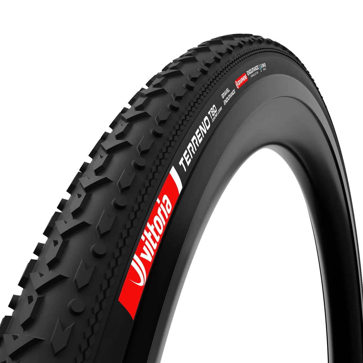 Vittoria Terreno T80 Coarse Loose Tire - 700 x 37 Tubeless Folding BLK Gravel Endurance Graphene G2.0-Goodwynn'sGoodwynn's