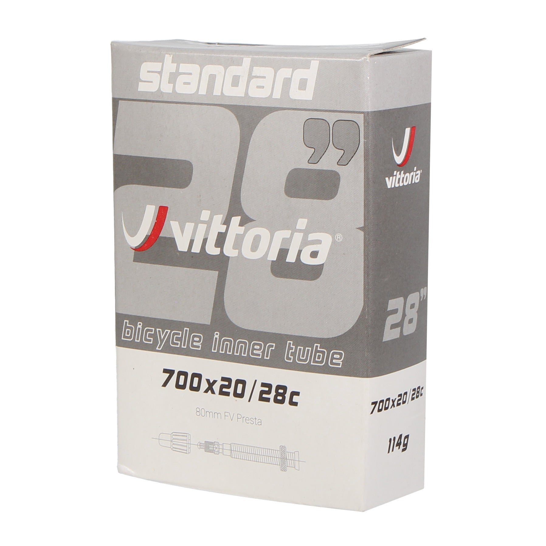 Vittoria Standard Tube 700x20-28 PV 60mm-Goodwynn'sGoodwynn's
