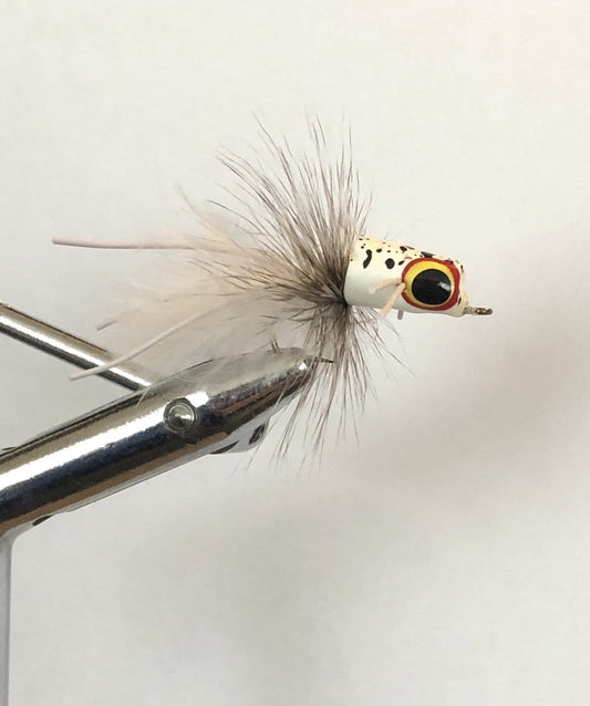 Wild Water Fly Fishing Glow In The Dark Snub Nose Slider Popper, Size 6, Qty. 4-Goodwynn's