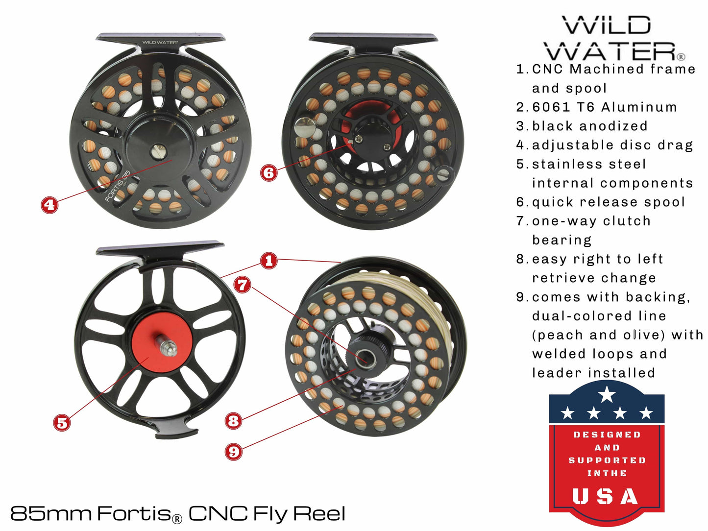 angler'9 foot 5 6 weight fly rod reel combo 9'0" 6WT Miracle Mile Kit 9'0" 6WT level price while still performing well enough for any experience level angler 5/6 wt Fly Fishing Rod