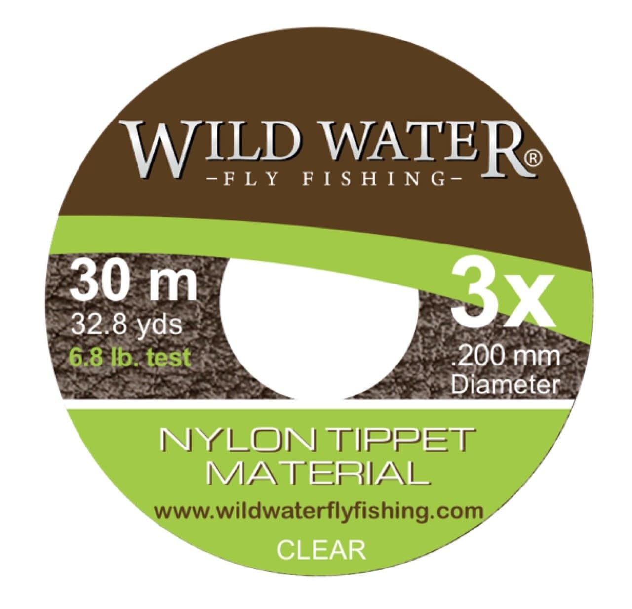 Wild Water Fly Fishing 3X Tippet-Goodwynn'sGoodwynn's